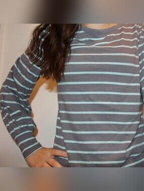 Women's Striped Long Sleeve